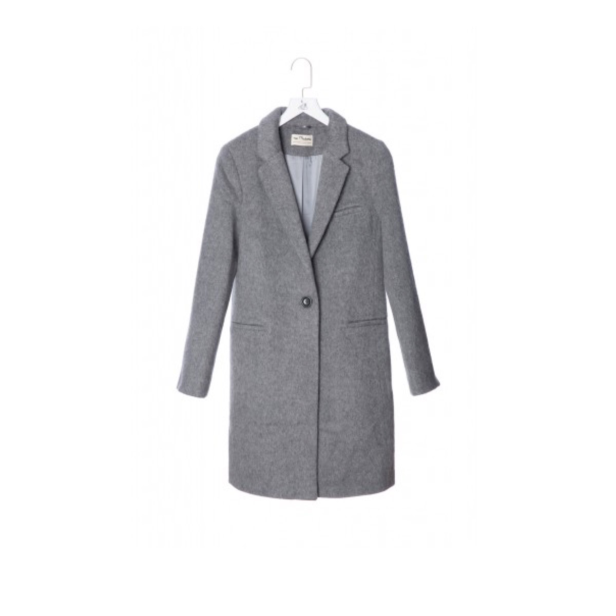 Classic Mohair-blend Coat